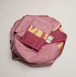 Load image into Gallery viewer, Classic Onion Pink &amp; Pinkish Rose Double Warp Handloom Soft Silk Saree SS27848
