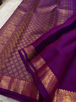 Load image into Gallery viewer, Classic Vadamalli Elegance Kanchipuram Handloom Silk Saree SS27366
