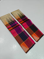 Load image into Gallery viewer, Classic Multicolor Beige 2gm Zari 8 Kol Elegance Kanchipuram Handloom Silk Saree SS26962
