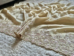 Load image into Gallery viewer, Classic Oatmeal Beige Handwork Elegance Banarasi Tissue Silk Saree SS25397
