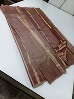 Load image into Gallery viewer, Classic Antique Gold &amp; Pink 2gm Zari Kanchipuram Handloom Silk Saree SS25844
