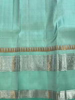 Load image into Gallery viewer, Classic Pink &amp; Sea Green Kanchipuram Handloom Silk Saree SS25949
