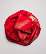 Load image into Gallery viewer, Classic Crimson Red Elegance Handloom Soft Silk Saree SS26232
