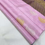 Load image into Gallery viewer, Classic Lilac &amp; Purple 1gm Zari Elegance Kanchipuram Handloom Silk Saree SS24769
