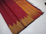 Load image into Gallery viewer, Classic Berry Red Temple Kanchipuram Handloom Silk Saree SS25947
