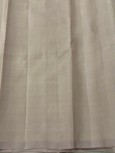 Classic Pastel Cocoa 2gm Zari Elegance Kanchipuram Handloom Silk Saree SS25265