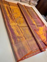 Load image into Gallery viewer, Classic Creamy Pink Bridal Elegance Tissue Kanchipuram Handloom Silk Saree SS27987

