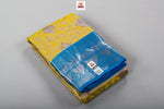 Load image into Gallery viewer, Classic Yellow &amp; Blue Kanchipuram Handloom Silk Saree SS26625
