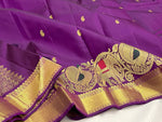 Load image into Gallery viewer, Classic Vadamalli 1gm Zari Elegance Kanchipuram Handloom Silk Saree SS24710
