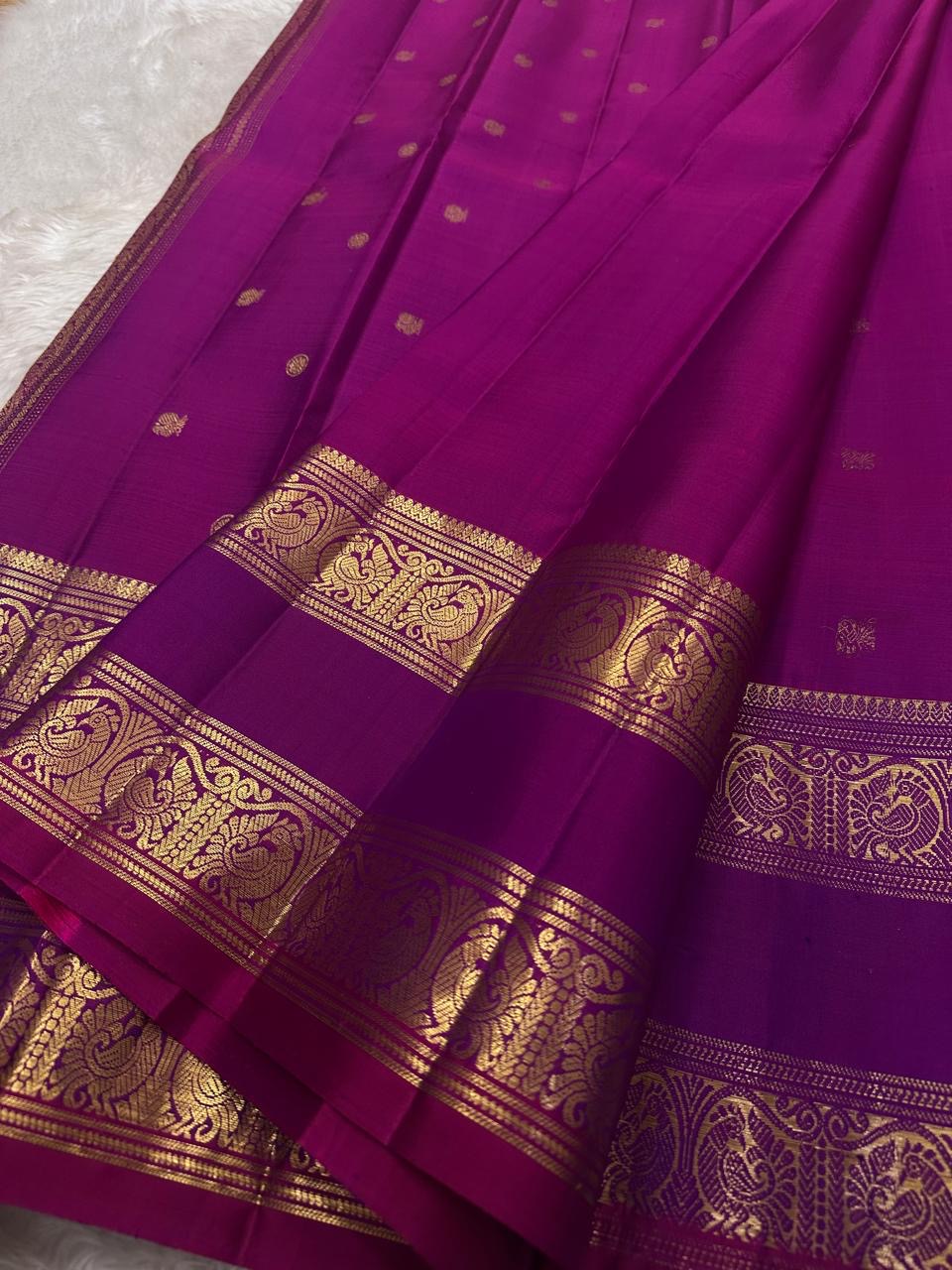 Classic Vadamalli Elegance Kanchipuram Handloom Silk Saree SS24541