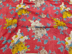 Load image into Gallery viewer, Classic Floral Print Kantha Lambani Elegance Gaachi Tussar Silk Saree SS24160
