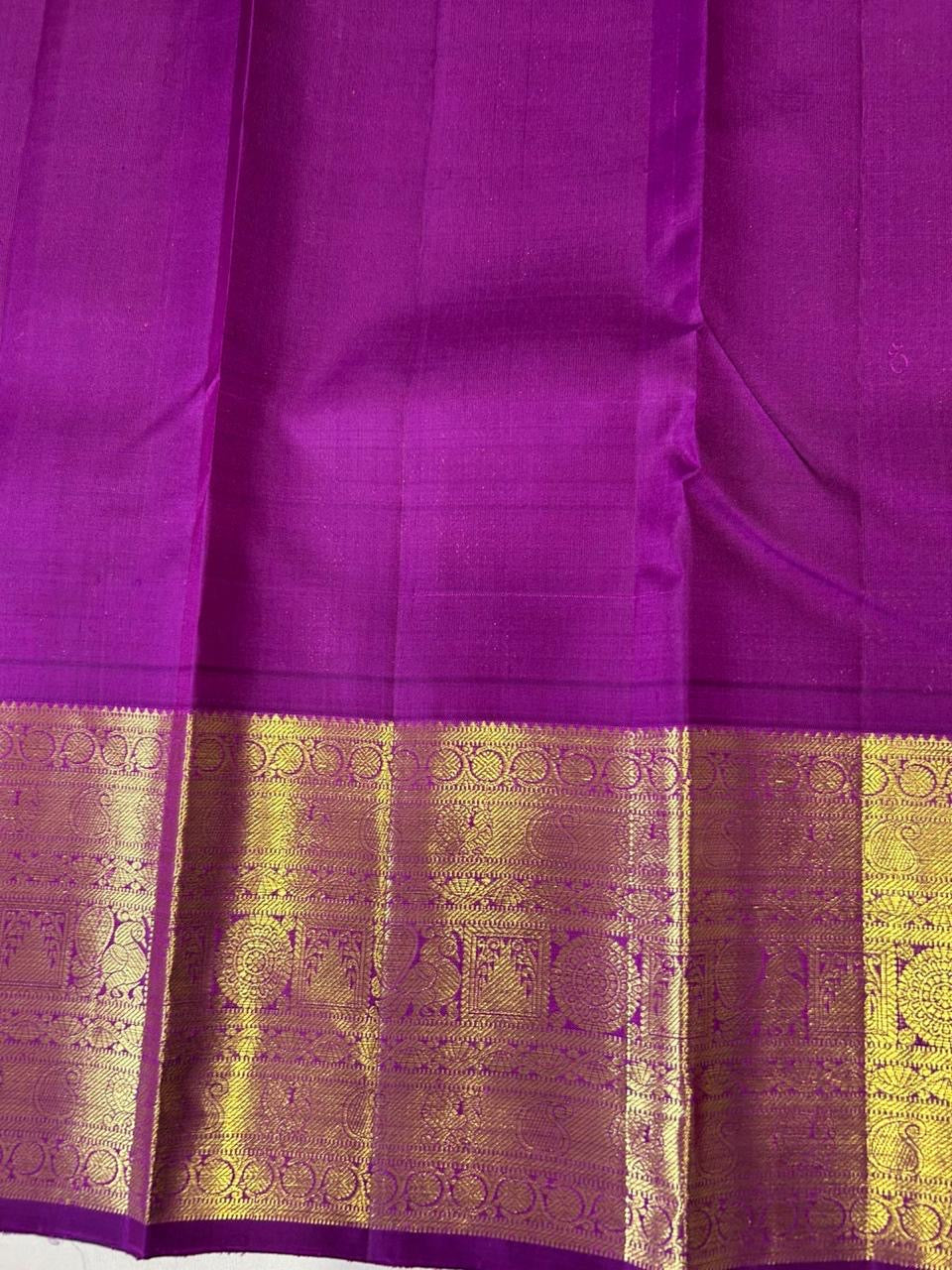 Classic Vadamalli Bridal Elegance Kanchipuram Handloom Silk Saree SS23781