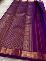 Load image into Gallery viewer, Classic Vadamalli Elegance Kanchipuram Handloom Silk Saree SS27366
