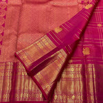 Load image into Gallery viewer, Classic Cerise Pink 2gm Zari Bridal Elegance Kanchipuram Handloom Silk Saree SS24717
