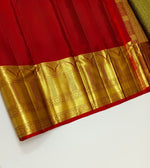 Load image into Gallery viewer, Classic Black &amp; Maroon Red 2gm Zari Elegance Kanchipuram Handloom Silk Saree SS24461
