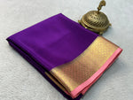 Load image into Gallery viewer, Classic Vadamalli &amp; Peachy Rose Elegance Mysore Silk Saree SS24643
