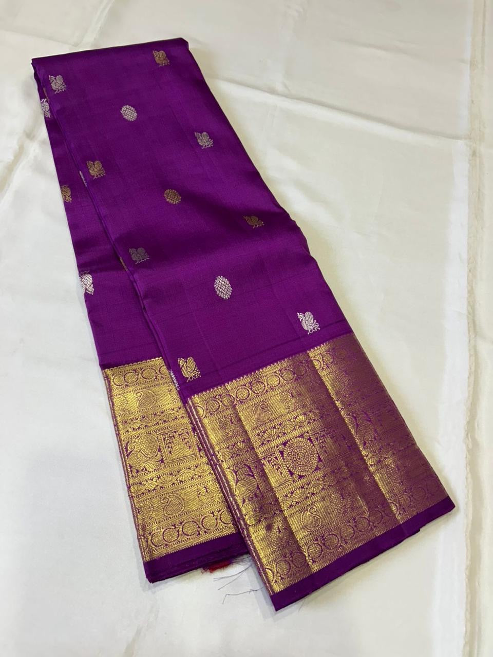 Classic Vadamalli Bridal Elegance Kanchipuram Handloom Silk Saree SS23781