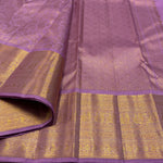 Load image into Gallery viewer, Classic Pastel Lilac 1gm Zari Bridal Elegance Kanchipuram Handloom Silk Saree SS23835
