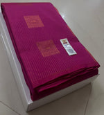 Load image into Gallery viewer, Classic Ruby Pink Double Warp Handloom Soft Silk Saree SS27878
