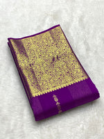 Load image into Gallery viewer, Classic Vadamalli 2gm Zari Elegance Kanchipuram Handloom Silk Saree SS23556
