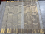 Load image into Gallery viewer, Classic Pastel Grey Floral Bridal Elegance Kanchipuram Handloom Silk Saree SS25968
