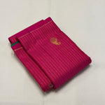 Load image into Gallery viewer, Classic Ruby Pink &amp; Forest Green Elegance Kanchipuram Handloom Silk Saree SS27376
