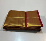Load image into Gallery viewer, Classic Gold &amp; Red 1gm Zari Bridal Elegance Kanchipuram Handloom Silk Saree SS25634
