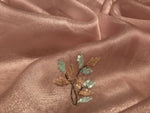 Load image into Gallery viewer, Classic Light Pink Elegance Tissue Organza Silk Saree SS25695
