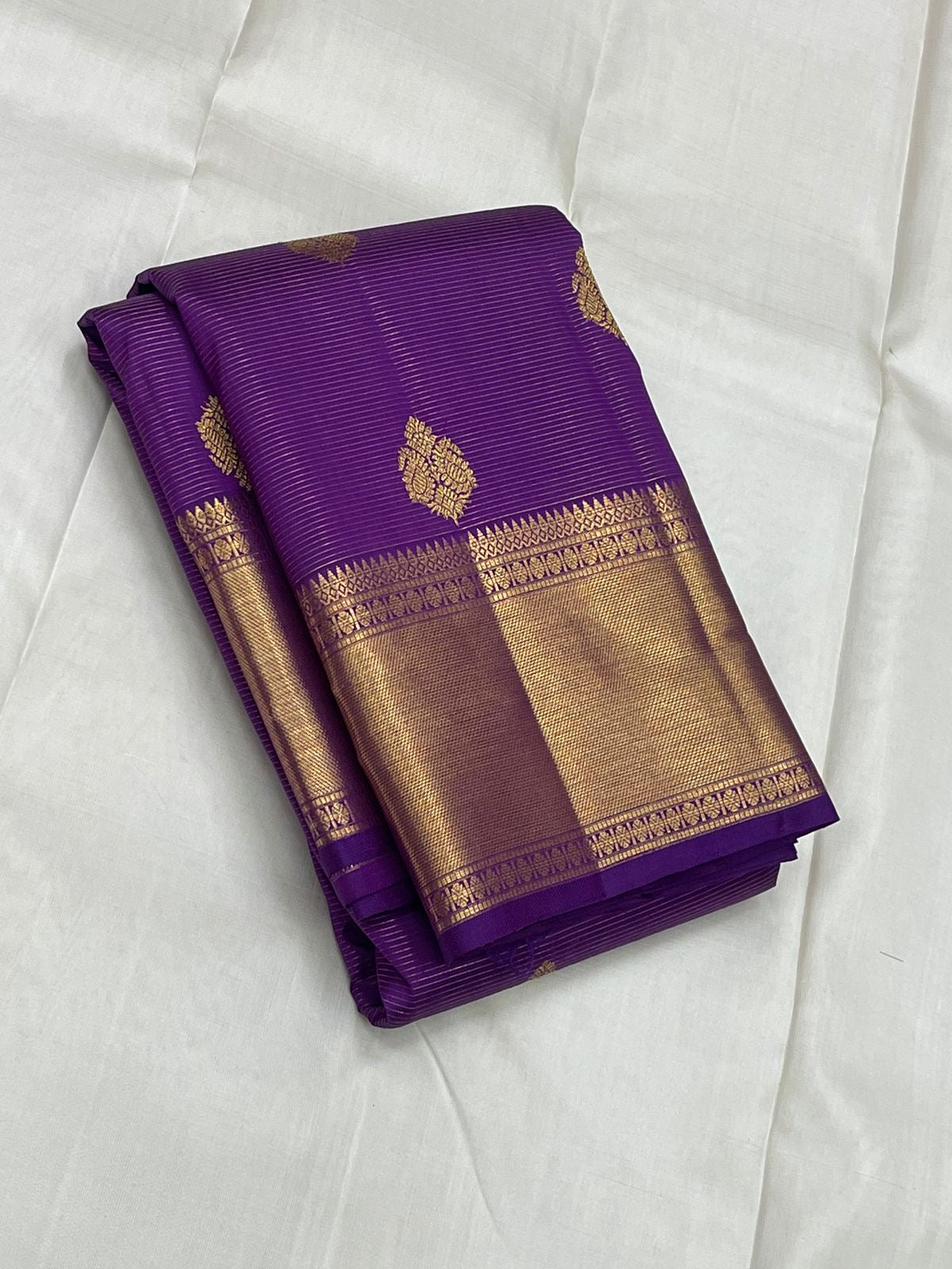 Classic Vadamalli 2gm Zari Bridal Elegance Kanchipuram Handloom Silk Saree SS24438