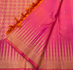 Load image into Gallery viewer, Classic Scarlet Rose 2gm Zari Elegance Kanchipuram Handloom Silk Saree SS27952
