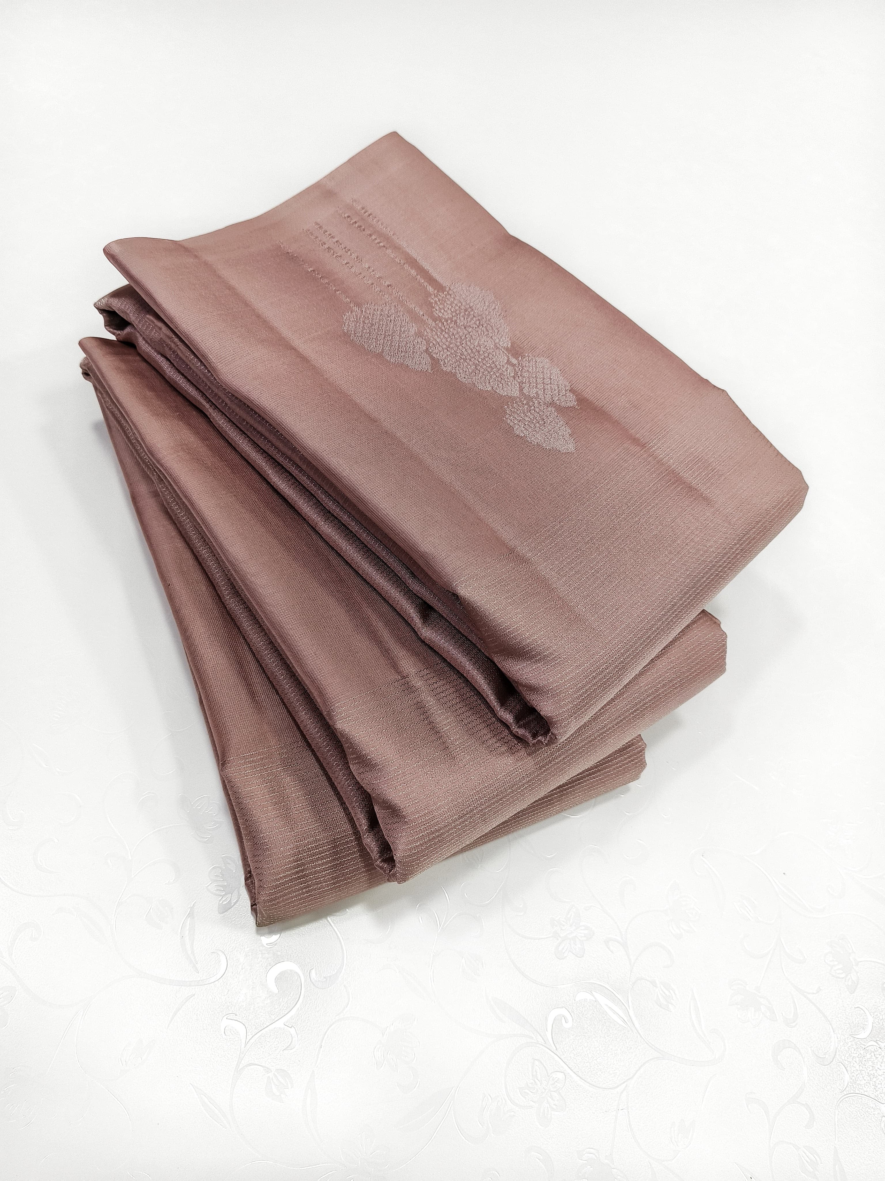 Classic Nude Pink Elegance Kanchipuram Handloom Silk Saree SS24709