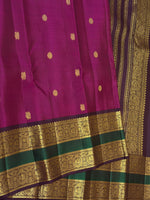 Load image into Gallery viewer, Classic Wine Red &amp; Dark Coffee Brown 2gm Zari Elegance Kanchipuram Handloom Silk Saree SS28287
