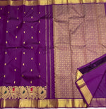 Load image into Gallery viewer, Classic Vadamalli 1gm Zari Elegance Kanchipuram Handloom Silk Saree SS24710
