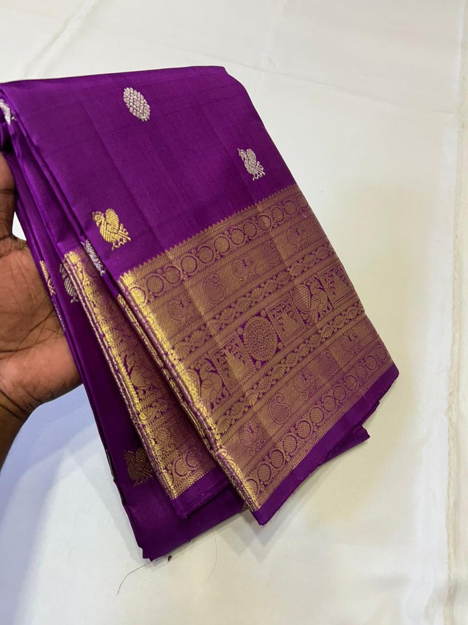 Classic Vadamalli Bridal Elegance Kanchipuram Handloom Silk Saree SS23781