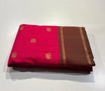 Load image into Gallery viewer, Classic Pink &amp; Green 3gm Zari Elegance Kanchipuram Handloom Silk Saree SS24025
