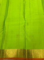 Load image into Gallery viewer, Classic Lime Green 2gm Zari Elegance Kanchipuram Handloom Silk Saree SS25229
