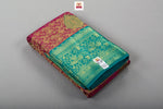 Load image into Gallery viewer, Classic Pink &amp; Green Kanchipuram Handloom Silk Saree SS26623
