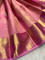 Load image into Gallery viewer, Classic Fuchsia Pink 2gm Zari Bridal Elegance Kanchipuram Handloom Silk Saree SS25296
