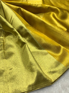 Classic Gold 2gm Zari Bridal Elegance Kanchipuram Handloom Silk Saree SS25765