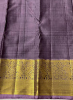 Load image into Gallery viewer, Classic Mauve 2gm Zari Bridal Elegance Kanchipuram Handloom Silk Saree SS23931
