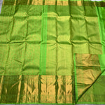 Load image into Gallery viewer, Classic Lime Green 2gm Zari Bridal Elegance Kanchipuram Handloom Silk Saree SS27881
