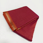 Load image into Gallery viewer, Classic Brick Orange 2gm Zari Elegance Kanchipuram Silk Saree SS23947
