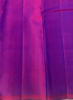 Load image into Gallery viewer, Classic Wine Red Dual Fuchsia Toned 2gm Zari Elegance Kanchipuram Handloom Silk Saree SS27142
