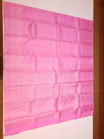 Load image into Gallery viewer, Classic Baby Pink 2gm Zari Turning Border Bridal Elegance Kanchipuram Handloom Silk Saree SS25681
