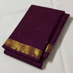 Load image into Gallery viewer, Classic Berry Purple Bridal Elegance Kanchipuram Handloom Silk Saree SS28204
