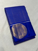 Load image into Gallery viewer, Classic Royal Blue Checks Elegance Kanchipuram Handloom Silk Saree SS27919
