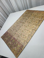 Load image into Gallery viewer, Classic Shimmer Beige &amp; Rose Gold Meenakari Bridal Elegance Kanchipuram Handloom Silk Saree SS26901
