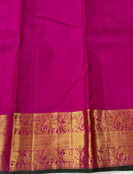 Load image into Gallery viewer, Classic Rose &amp; Pink 2gm Zari Bridal Elegance Kanchipuram Handloom Silk Saree SS26928
