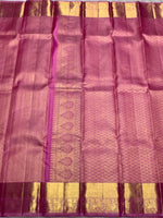 Load image into Gallery viewer, Classic Fuchsia Pink 2gm Zari Bridal Elegance Kanchipuram Handloom Silk Saree SS25296
