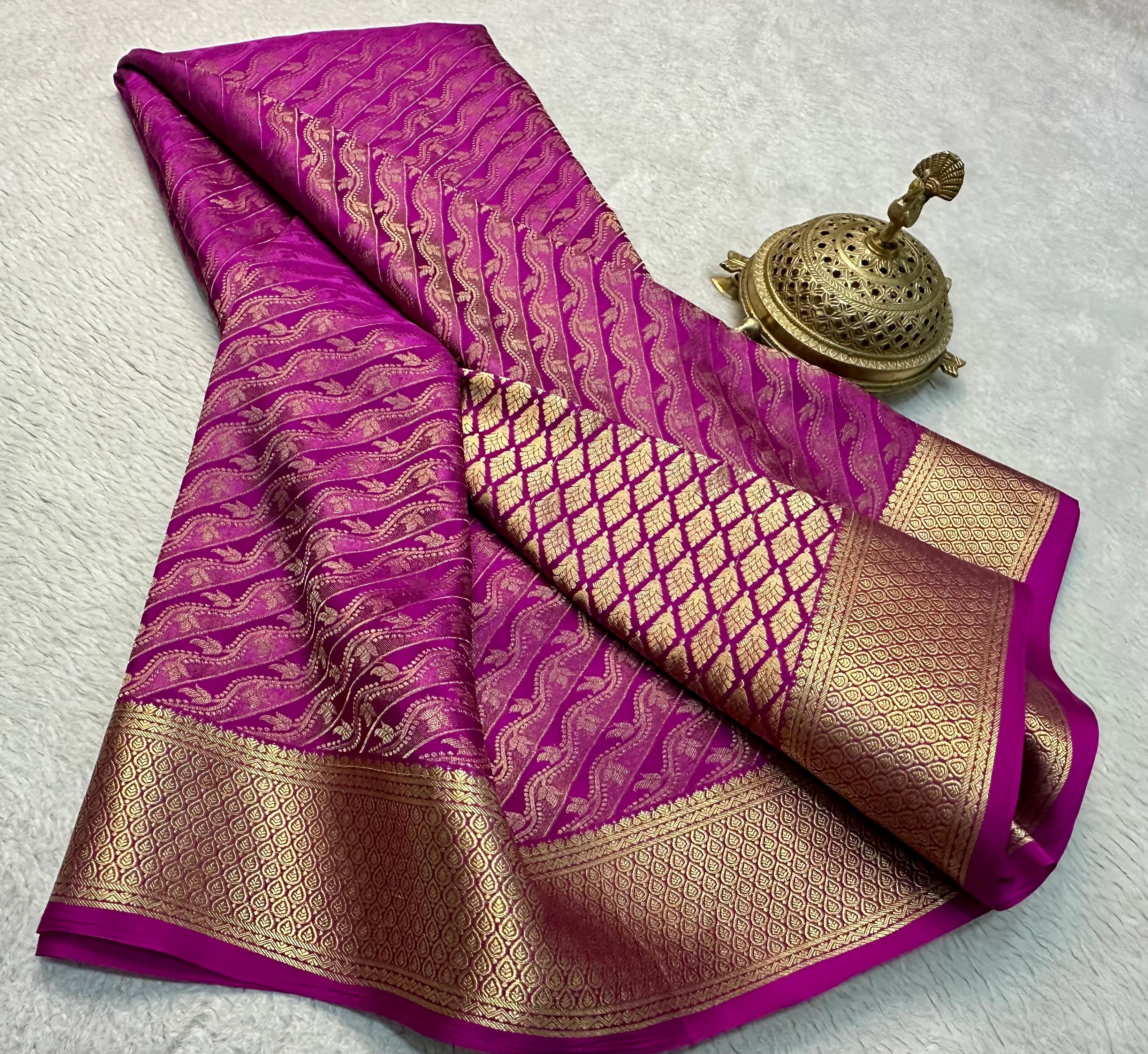 Classic Vadamalli Elegance Mysore Silk Saree SS24621